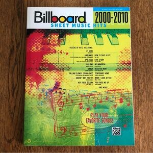 Billboard Sheet Music Hits 2000-2010 - Piano/Vocal/Guitar Songbook